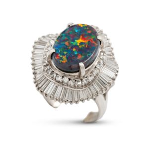 オパールリング8ct