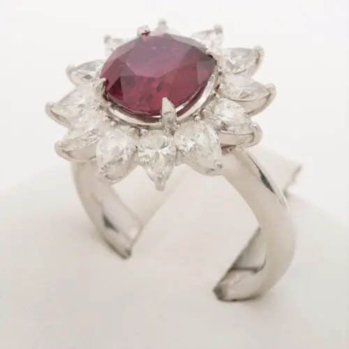 ルビー デザイン 3.4ct